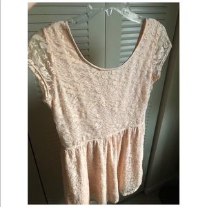 Lace Pale Pink dress